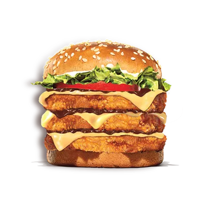 Triple BBQ Chicken - Burger King Menu