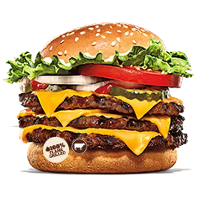Triple Whopper Jr with Cheese - Burger King Menu