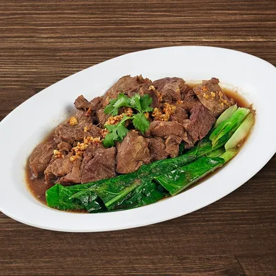 TS16.Beef stew (without soup) - Johnny's Restaurant Menu