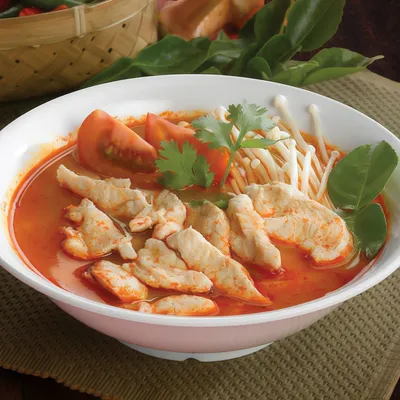 TS4.Chicken Tom Yum - Johnny's Restaurant Menu
