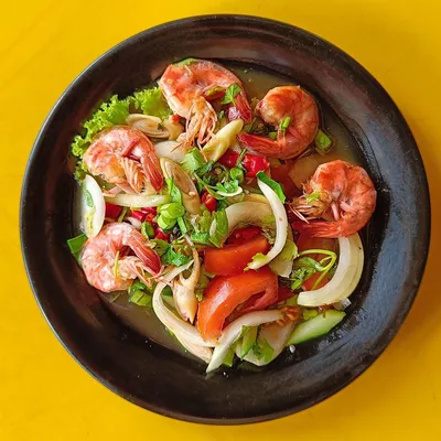 Udang Kerabu - H Deens Corner Menu