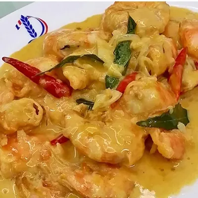 udang masak butter - Dayana Ala Thai Seafood Menu