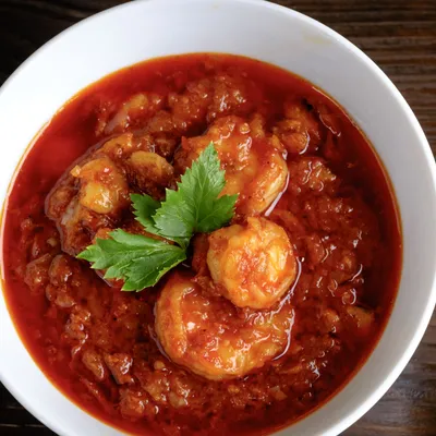 udang masak merah - Dayana Ala Thai Seafood Menu