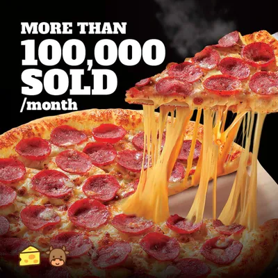 US Favourite Beef Pizza 🐮 - US Pizza Penang Menu