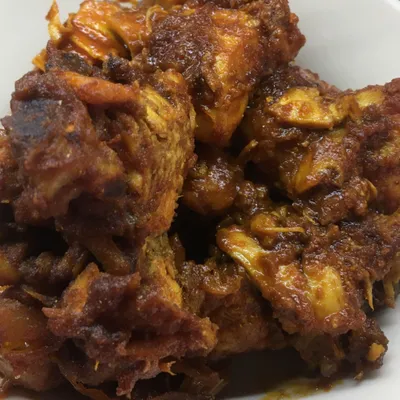 Varavul Chicken - Usha Banana Leaf (PJ) Menu