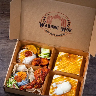 Warung Wok Mixed Box 2 Pax - Warung Wok Menu
