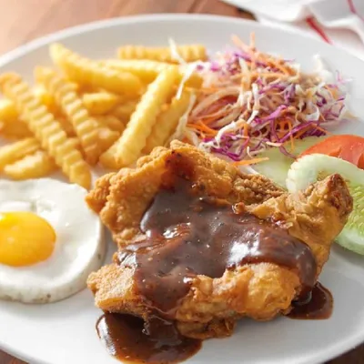 Western Chicken Chop - Dayana Ala Thai Seafood Menu