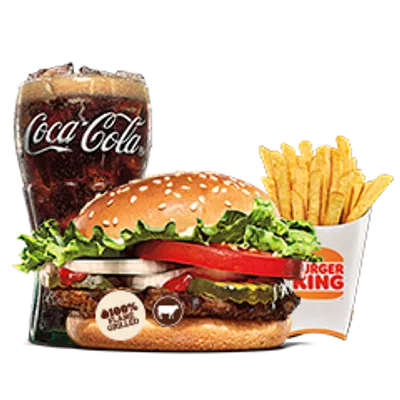 Whopper Jr Medium Meal - Burger King Menu