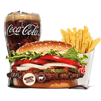 Whopper Large Meal - Burger King Menu