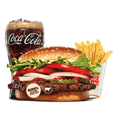 Whopper Medium Meal - Burger King Menu
