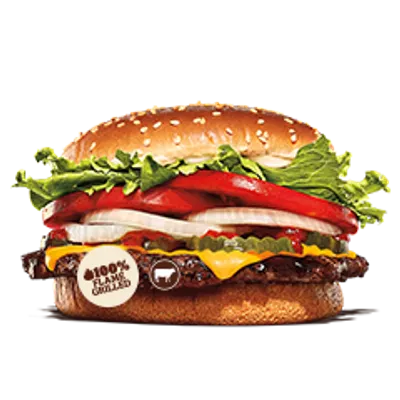 Whopper with Cheese - Burger King Menu