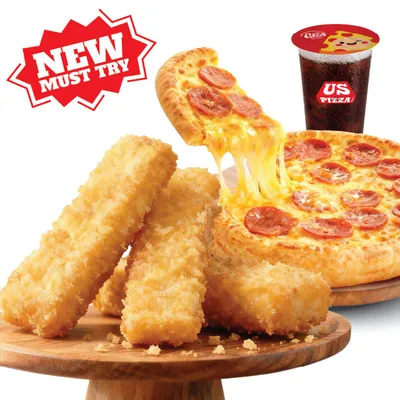 X-Solo Box  - Alaska Golden Fish Finger 🐟 - US Pizza Penang Menu