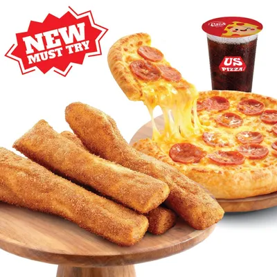 X-Solo Box  - Cinnamon Twist 🌿✨ - US Pizza Penang Menu