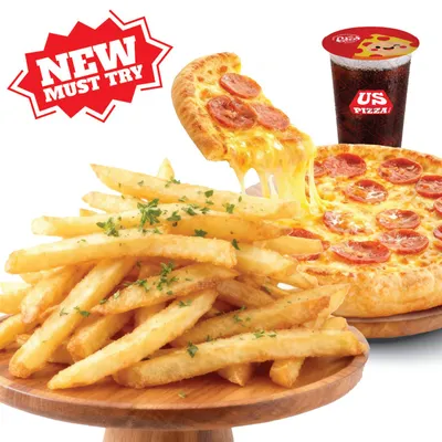 X-Solo Box  - Crispy French Fries 🍟 - US Pizza Penang Menu