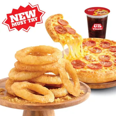 X-Solo Box  - Crispy Onion Rings 🧅 - US Pizza Penang Menu