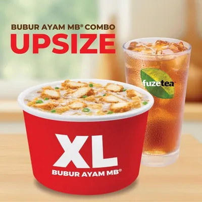 XL Bubur Ayam Combo* - Marrybrown Menu