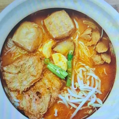 Yellow Mee +Bihun Curry Noodles  - Saiva Kitchens Menu