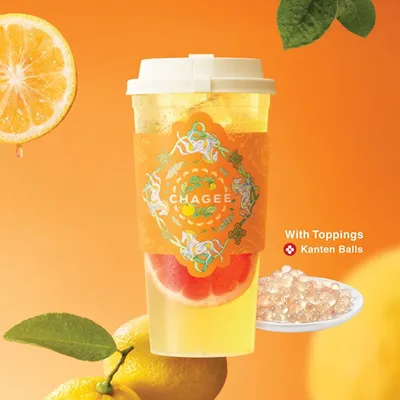 YUZU TIE GUAN YIN TEA (TOPPINGS) - CHAGEE Menu