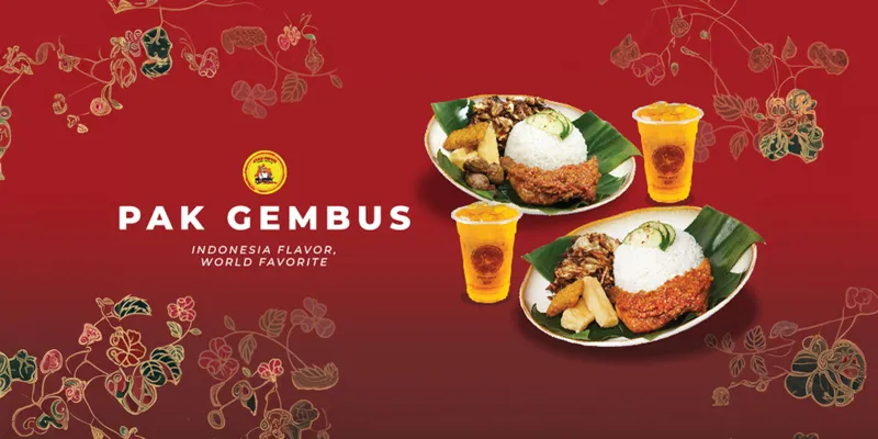 Ayam Gepuk Pak Gembus Menu