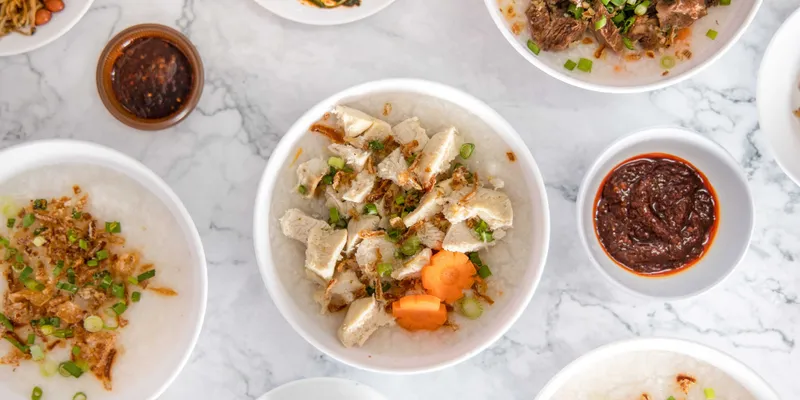 Bubur Istimewa Melaka Menu