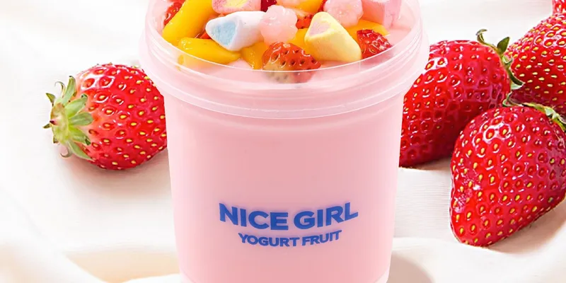 Nice Girl Yogurt Fruit Menu