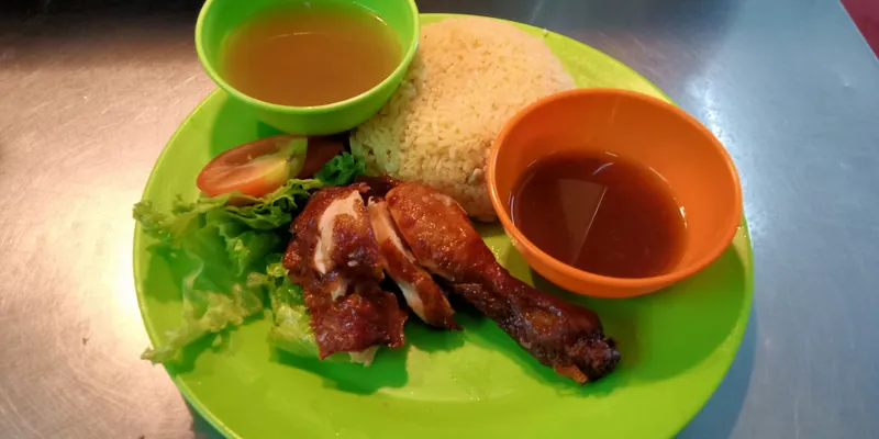 Ruslina nasi ayam madu Menu